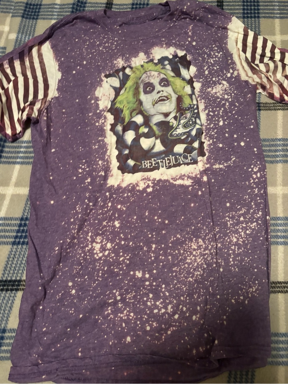 Beetlejuice Graphic Kids T-Shirt - Purple